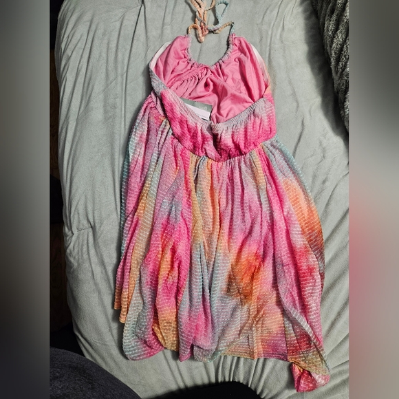 NWT Wild Fable Halter Mini Dress, Size L - Picture 3 of 5